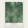 Arkabutla, Mississippi map print, the full design