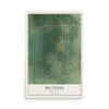 Map of Big Creek, Mississippi, 12 x 18 inch unframed archival matte print