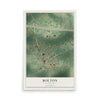 Map of Bolton, Mississippi, 12 x 18 inch unframed archival matte print