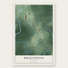 Buckatunna, Mississippi map print, the full design