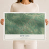 Map of Edwards, Mississippi, 12 x 18 inch unframed archival matte print