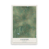 Map of Falkner, Mississippi, 12 x 18 inch unframed archival matte print