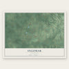 Ingomar, Mississippi map print, the full design