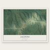 Jacinto, Mississippi map print, the full design