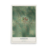 Map of Kossuth, Mississippi, 12 x 18 inch unframed archival matte print