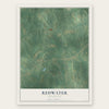 Redwater, Mississippi map print, the full design
