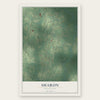 Sharon, Mississippi map print, the full design