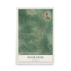 Map of Silver Creek, Mississippi, 12 x 18 inch unframed archival matte print