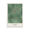Map of Sumrall, Mississippi, 12 x 18 inch unframed archival matte print
