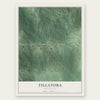 Tillatoba, Mississippi map print, the full design