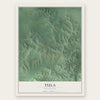 Tula, Mississippi map print, the full design
