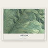 Jardine, Montana map print, the full design