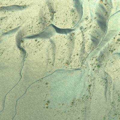 Close-up of the map of Springhill, Montana print showing street and building detail