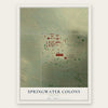 Springwater Colony, Montana map print, the full design