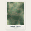 Barker Ten Mile, North Carolina map print, the full design