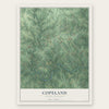 Copeland, North Carolina map print, the full design