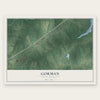 Gorman, North Carolina map print, the full design