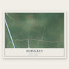 Hobucken, North Carolina map print, the full design
