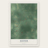Keener, North Carolina map print, the full design