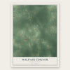 Malpass Corner, North Carolina map print, the full design