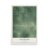 Map of Peachland, North Carolina, 12 x 18 inch unframed archival matte print