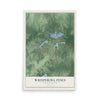 Map of Whispering Pines, North Carolina, 12 x 18 inch unframed archival matte print