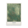Map of Almont, North Dakota, 12 x 18 inch unframed archival matte print
