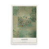 Map of Lignite, North Dakota, 12 x 18 inch unframed archival matte print