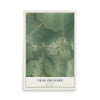 Map of Crab Orchard, Nebraska, 12 x 18 inch unframed archival matte print