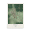 Map of Imperial, Nebraska, 12 x 18 inch unframed archival matte print