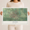 Map of McCook, Nebraska, 12 x 18 inch unframed archival matte print