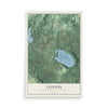 Clinton, New Jersey map print, 12" x 18" Archival Matte Print mockup
