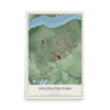 Edgewater Park, New Jersey map print, 12" x 18" Archival Matte Print mockup