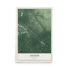 Folsom, New Jersey map print, 12" x 18" Archival Matte Print mockup