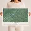 Frankford, New Jersey map print, 12" x 18" Archival Matte Print mockup