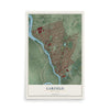 Garfield, New Jersey map print, 12" x 18" Archival Matte Print mockup