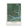 Interlaken, New Jersey map print, 12" x 18" Archival Matte Print mockup