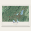 Kenvil, New Jersey map print, the full design