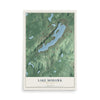 Lake Mohawk, New Jersey map print, 12" x 18" Archival Matte Print mockup