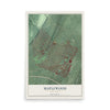 Maplewood, New Jersey map print, 12" x 18" Archival Matte Print mockup