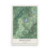 Mount Olive, New Jersey map print, 12" x 18" Archival Matte Print mockup