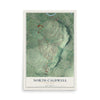 North Caldwell, New Jersey map print, 12" x 18" Archival Matte Print mockup