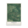 Roosevelt, New Jersey map print, 12" x 18" Archival Matte Print mockup