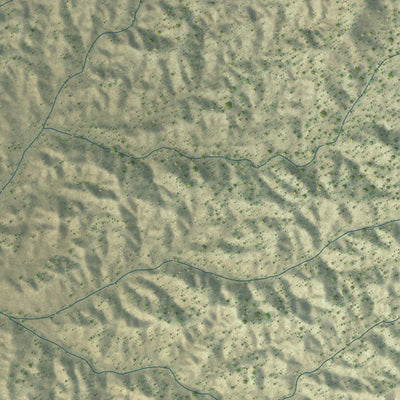 Close-up of the map of Alma, New Mexico print showing street and building detail
