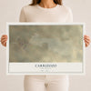 Map of Carrizozo, New Mexico, 12 x 18 inch unframed archival matte print