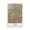 Map of Causey, New Mexico, 12 x 18 inch unframed archival matte print