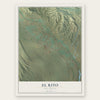 El Rito, New Mexico map print, the full design
