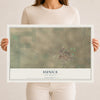 Map of Eunice, New Mexico, 12 x 18 inch unframed archival matte print