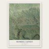 Homer C Jones, New Mexico map print, the full design