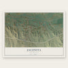 Jaconita, New Mexico map print, the full design